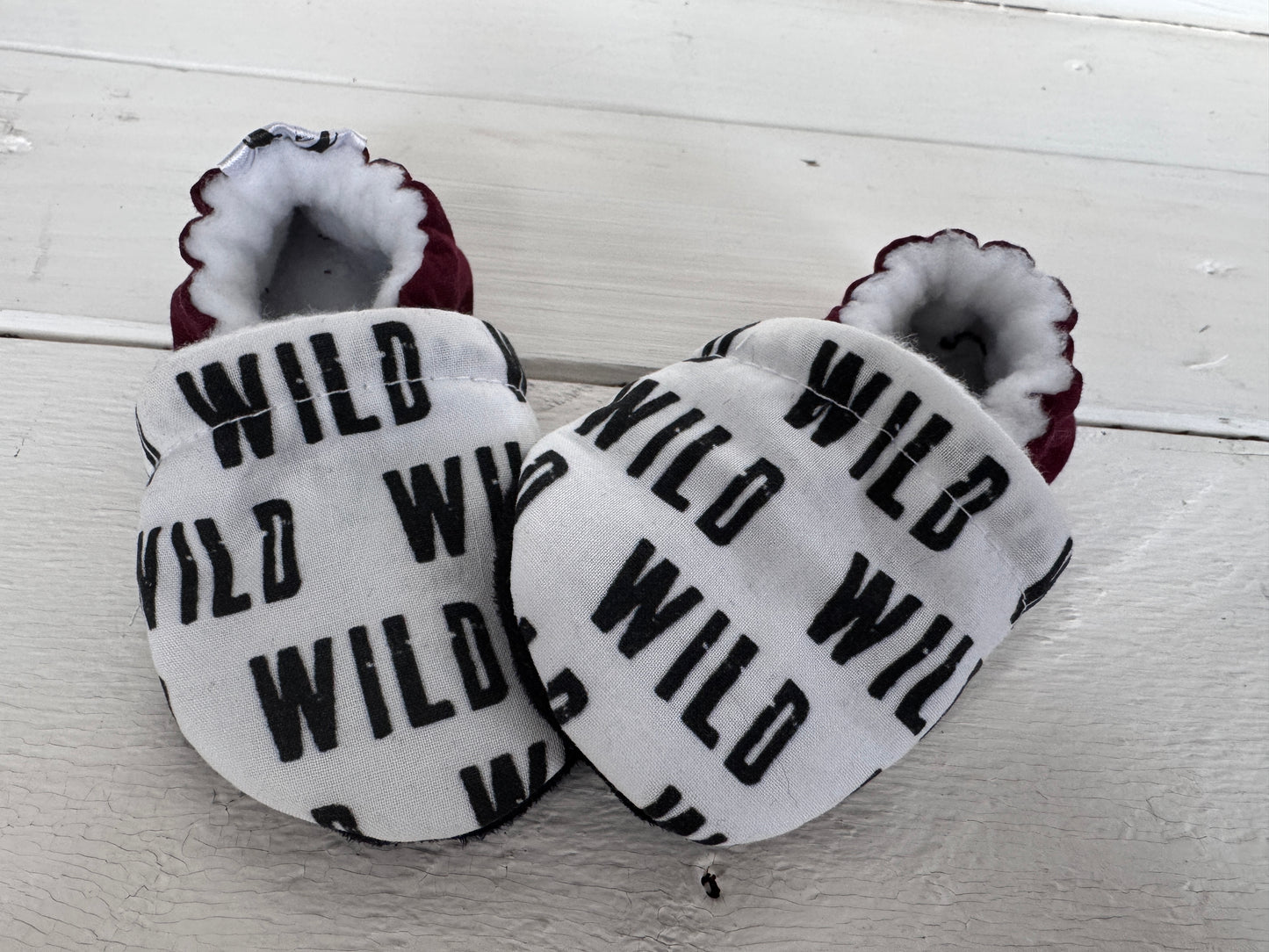 Soft Soled Shoe 0-6 months (fleece)