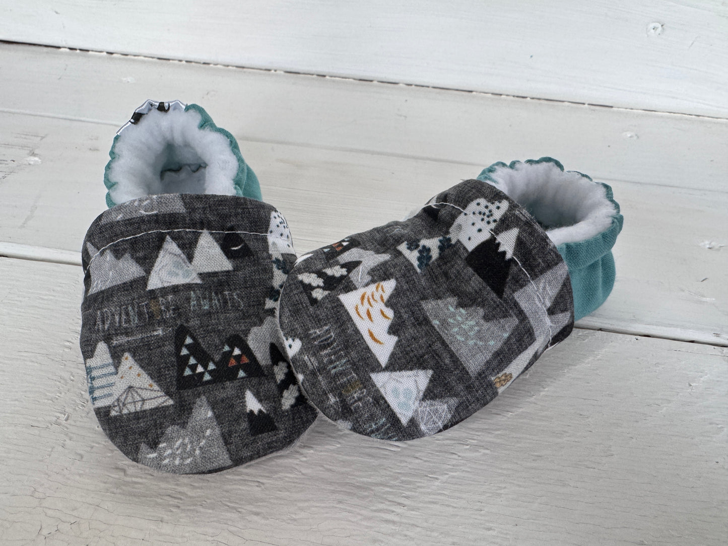 Soft Soled Shoe 0-6 months (fleece)