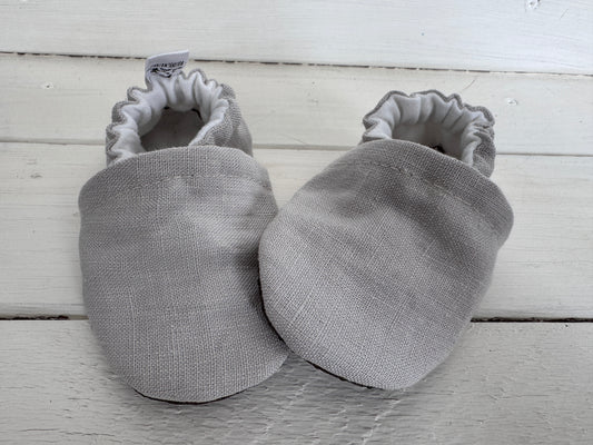 Up cycled Linen Soft Soled Shoe 6-12 months