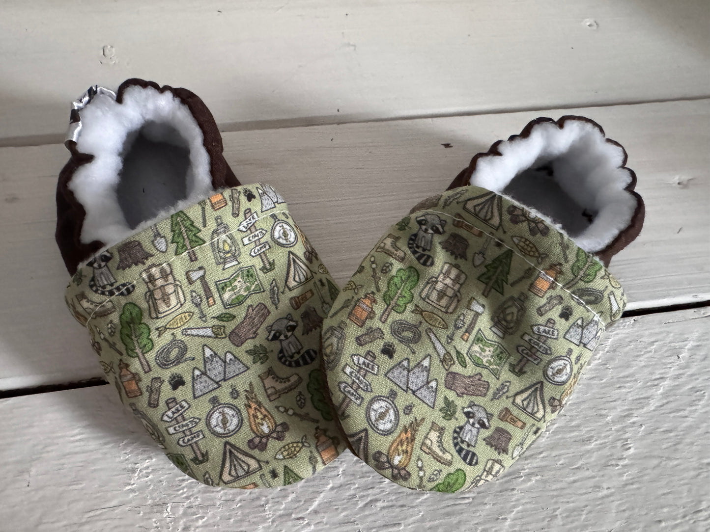 Soft Soled Shoe 6-12 months (fleece)