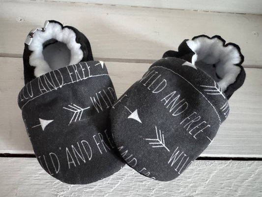 Soft Soled Shoe 6-12 months (fleece)