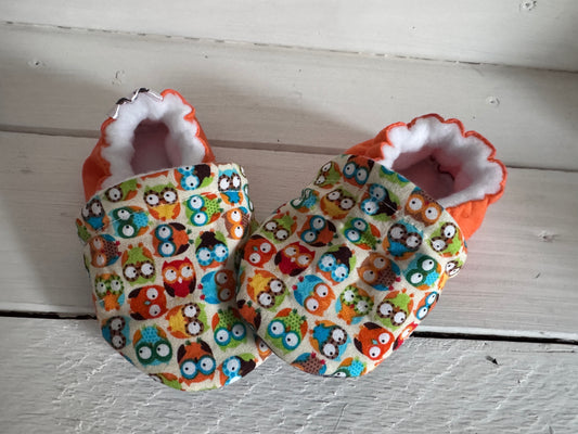 Soft Soled Shoe 6-12 months (fleece)