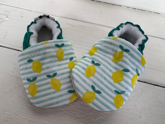 Soft Soled Shoe 0-6 months (fleece)