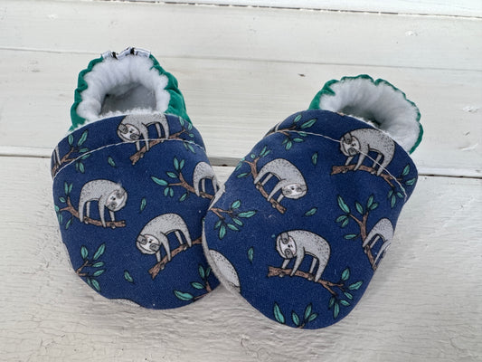 Soft Soled Shoe 0-6 months (fleece)