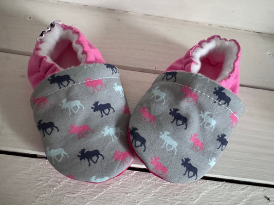 Soft Soled Shoe 6-12 months (fleece)