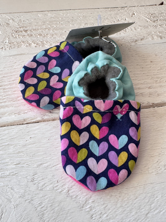 Soft Soled Shoe 0-6 months (fleece)