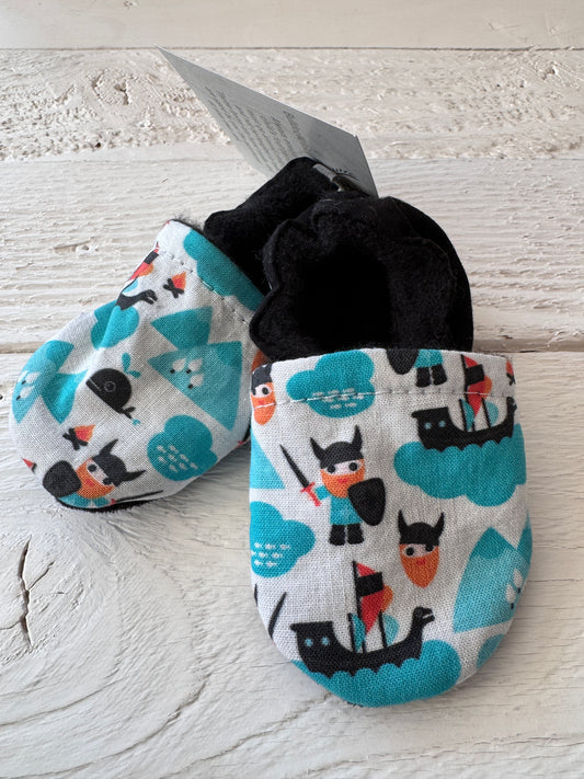 Soft Soled Shoe 0-6 months (fleece)