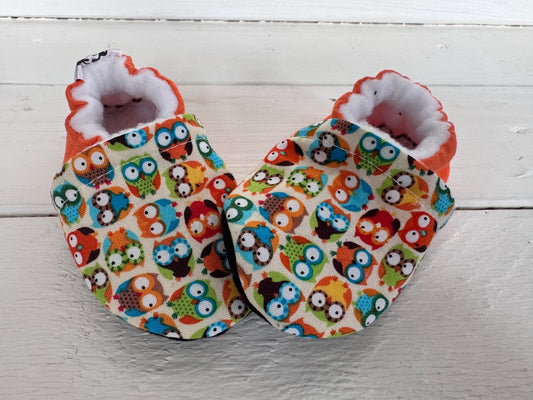 Soft Soled Shoe 0-6 months (fleece)