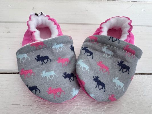 Soft Soled Shoe 0-6 months (fleece)